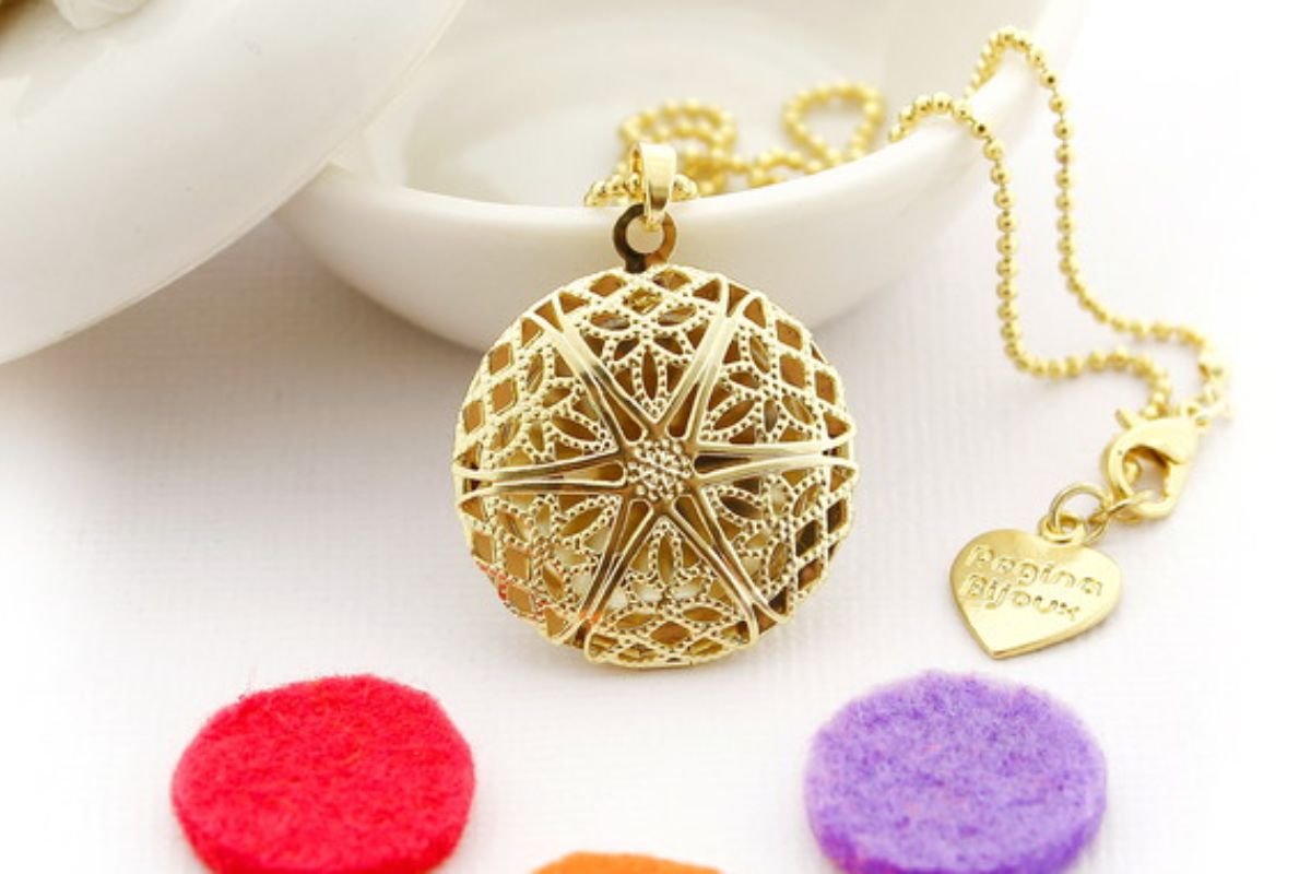 colar para oleo essencial