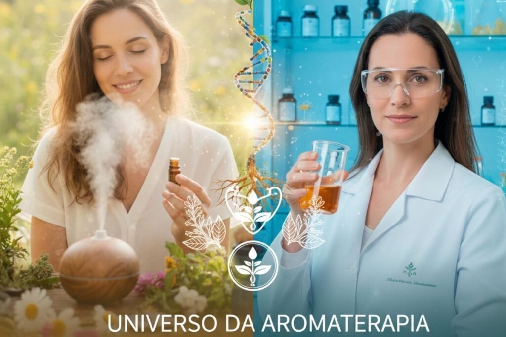Movimento Saúde Bem Estar Universo da aromaterapia